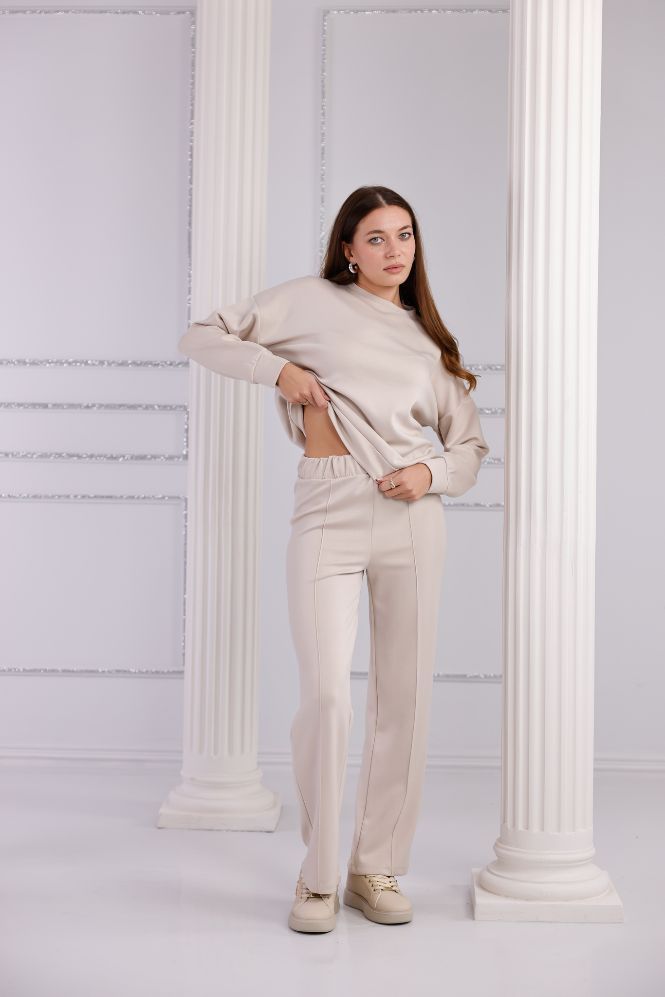 2li modal takım bej