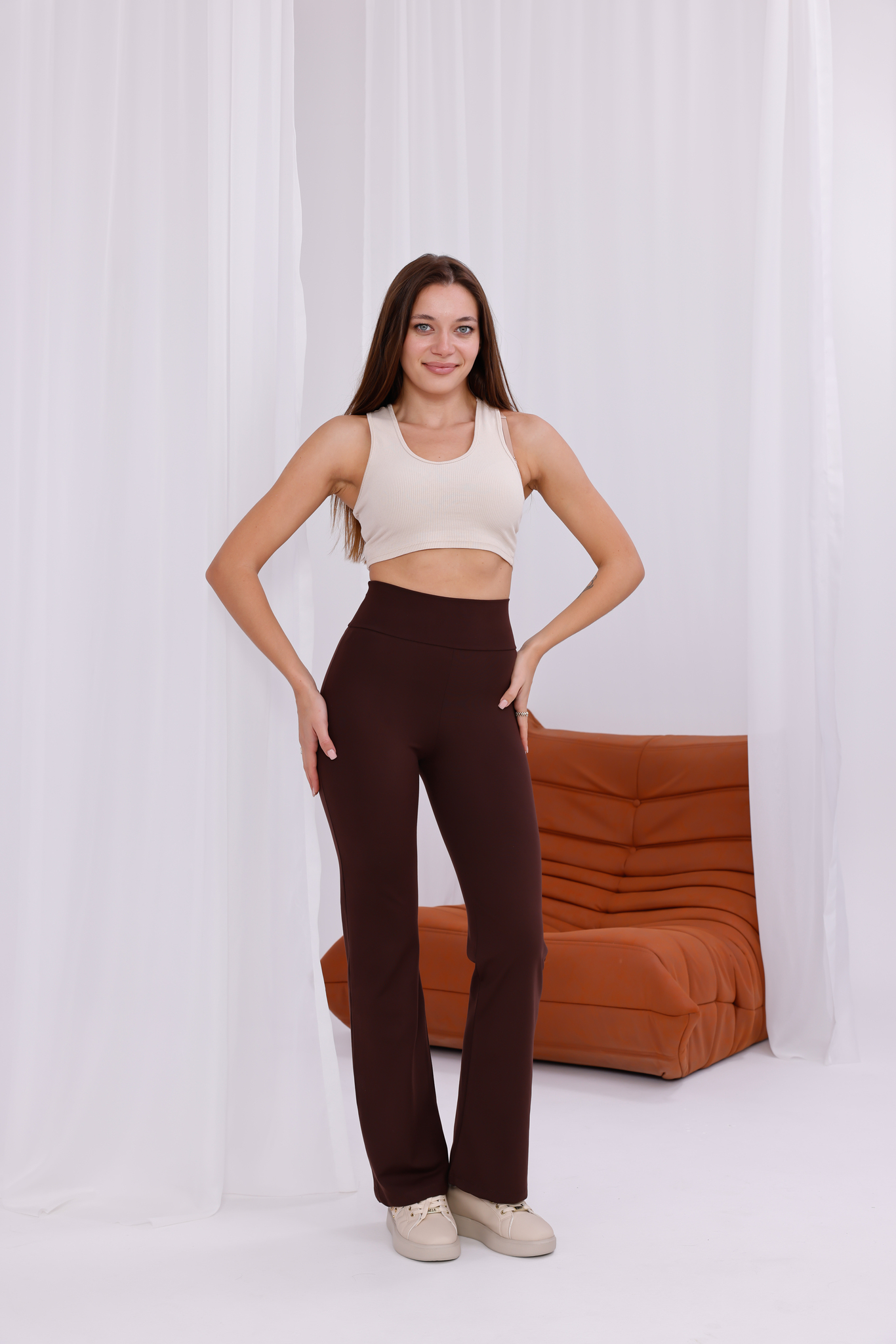 İspanyol tayt kahve