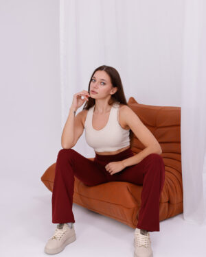 İspanyol tayt bordo