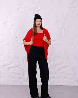 triko pantolon siyah