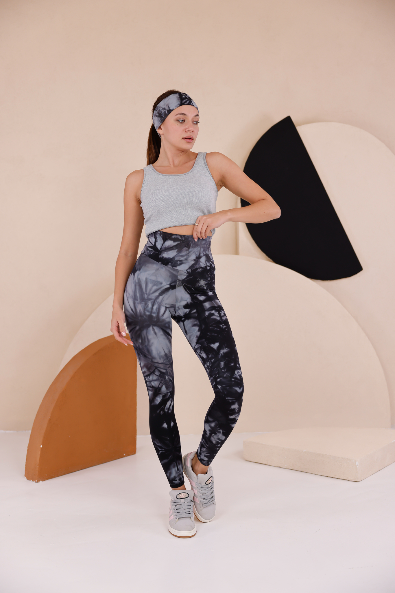 batik tayt&bandana siyah