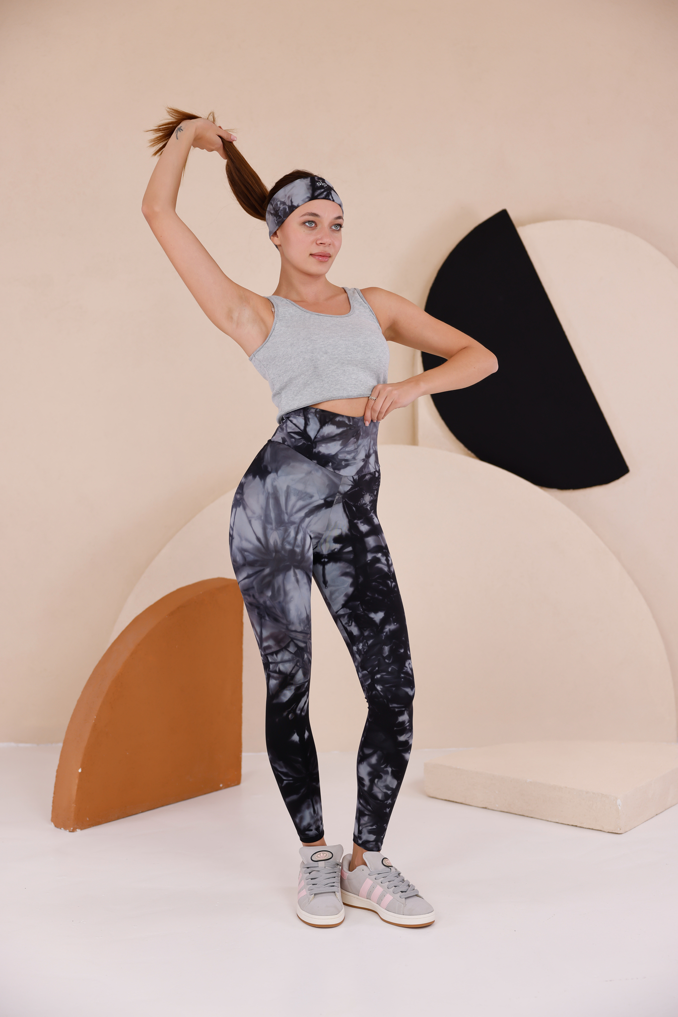 batik tayt&bandana siyah